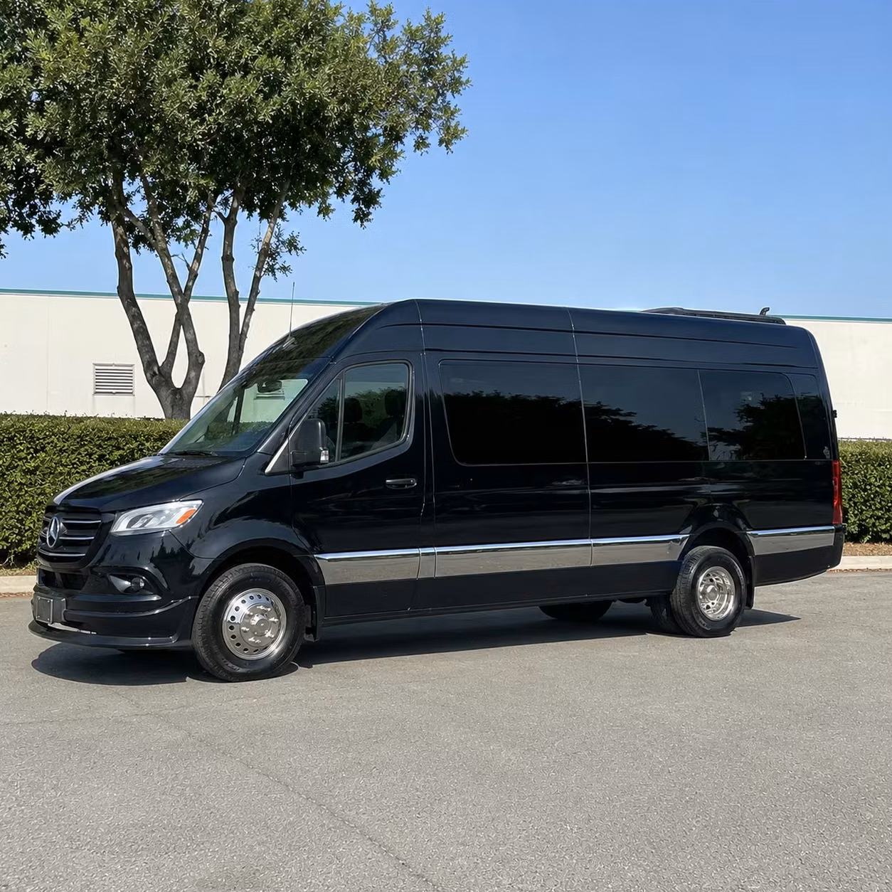 sprinter van with driver