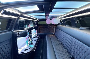 South Fulton Limousine Interior