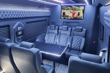 South Fulton Sprinter Van Interior